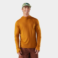 Mens Merino Sun Hoodie - Squash