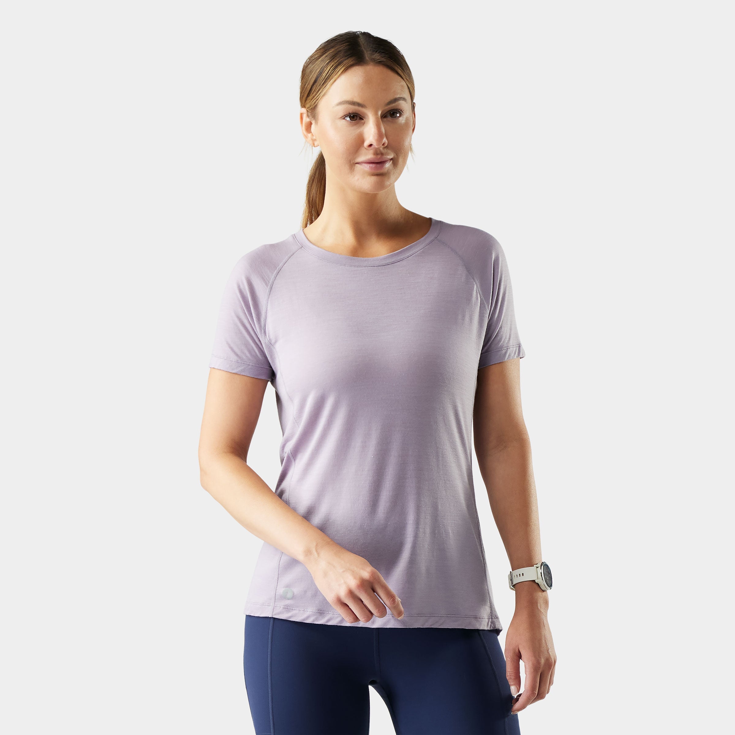Womens Active Ultralite Short Sleeve - Purple Storm