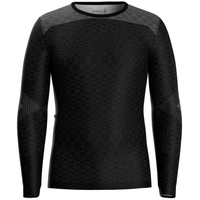 Smartwool Men's Intraknit Thermal Merino Base Layer Crew - Black-White