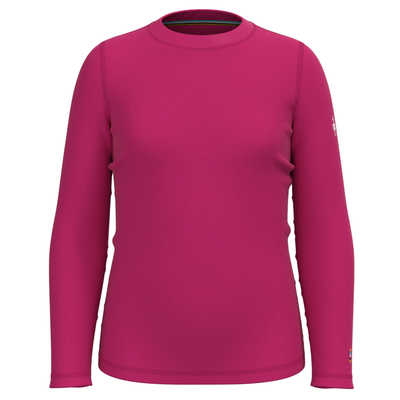 Smartwool Kids' Classic Thermal Merino Base Layer Crew - Power Pink