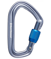 554584 Black Diamond Hotforge Screwgate Carabiner - Gray