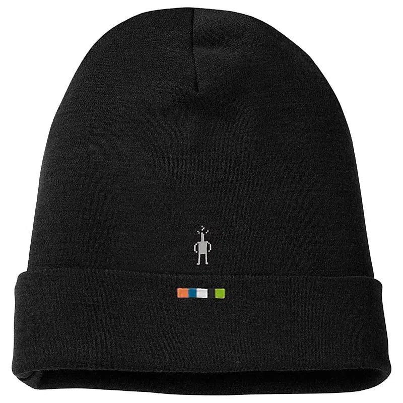 Smartwool Thermal Merino Reversible Cuffed Beanie - Black