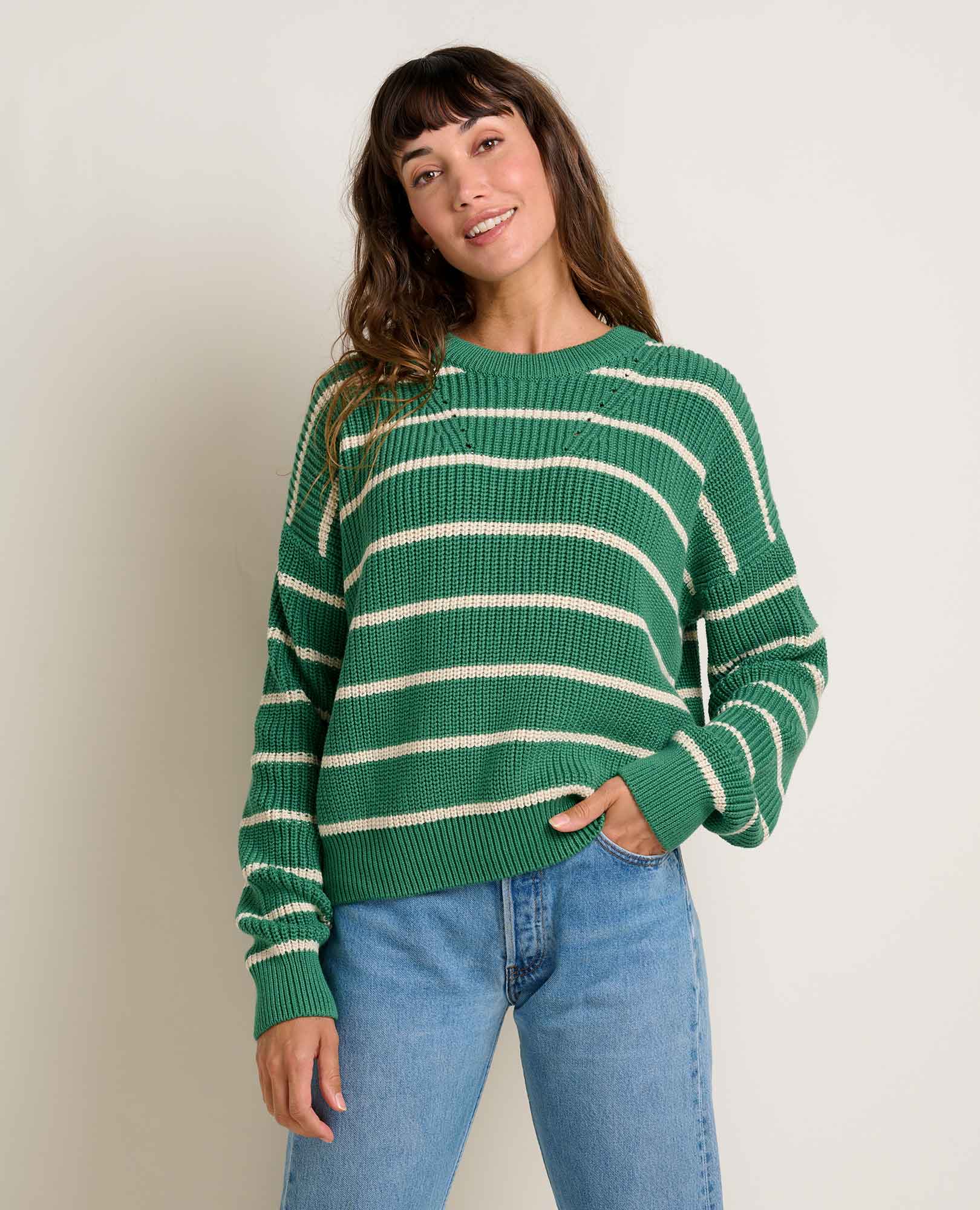 Women's Bianca Shaker Crew Sweater