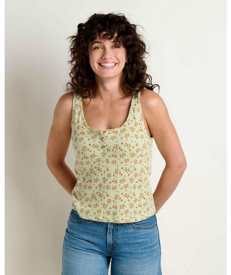 Women's Foothill Pointelle Henley Tank