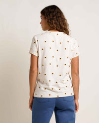 Women's Primo SS Crew Embroidered