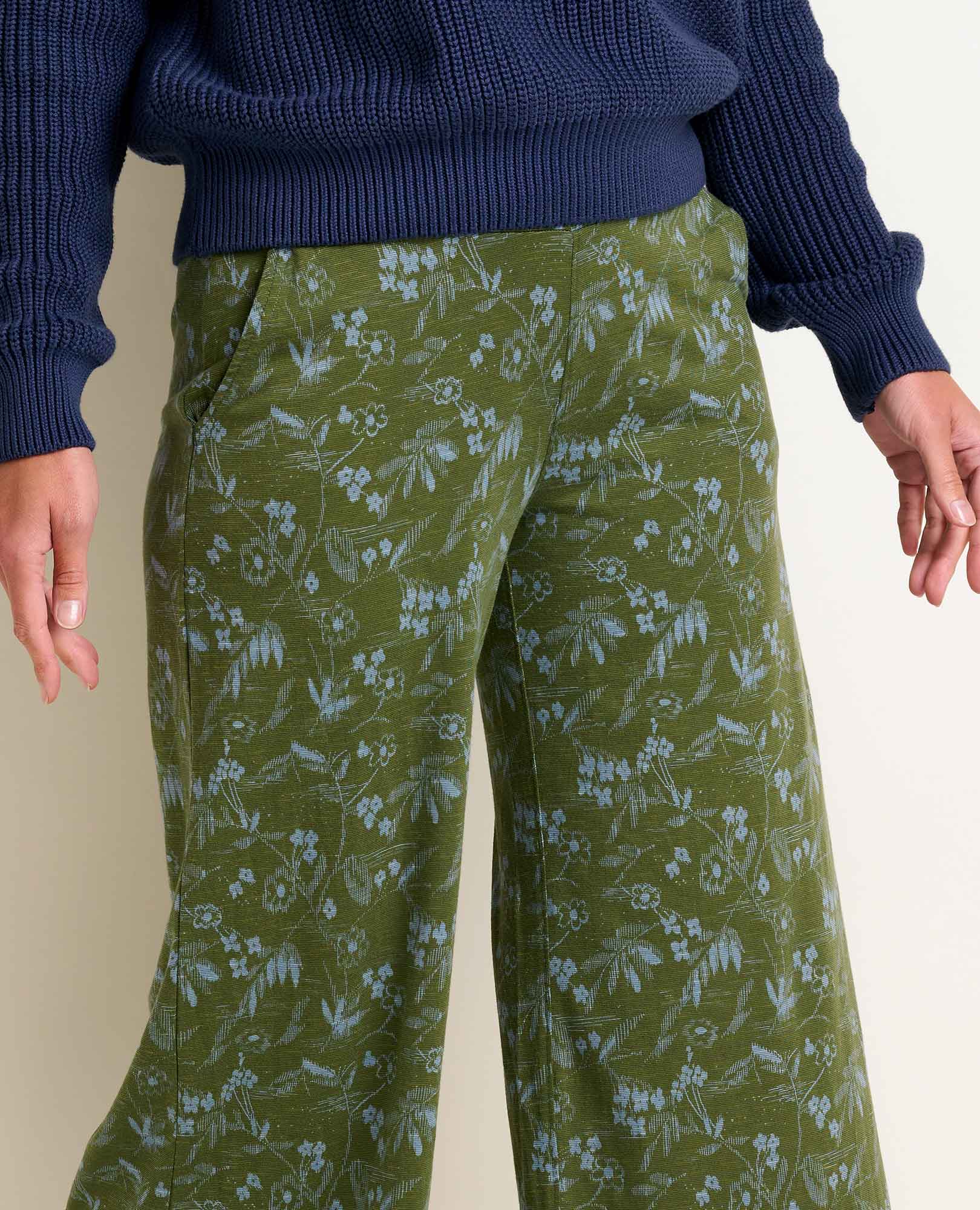 Women's Chaka Wide Leg Crop Pant