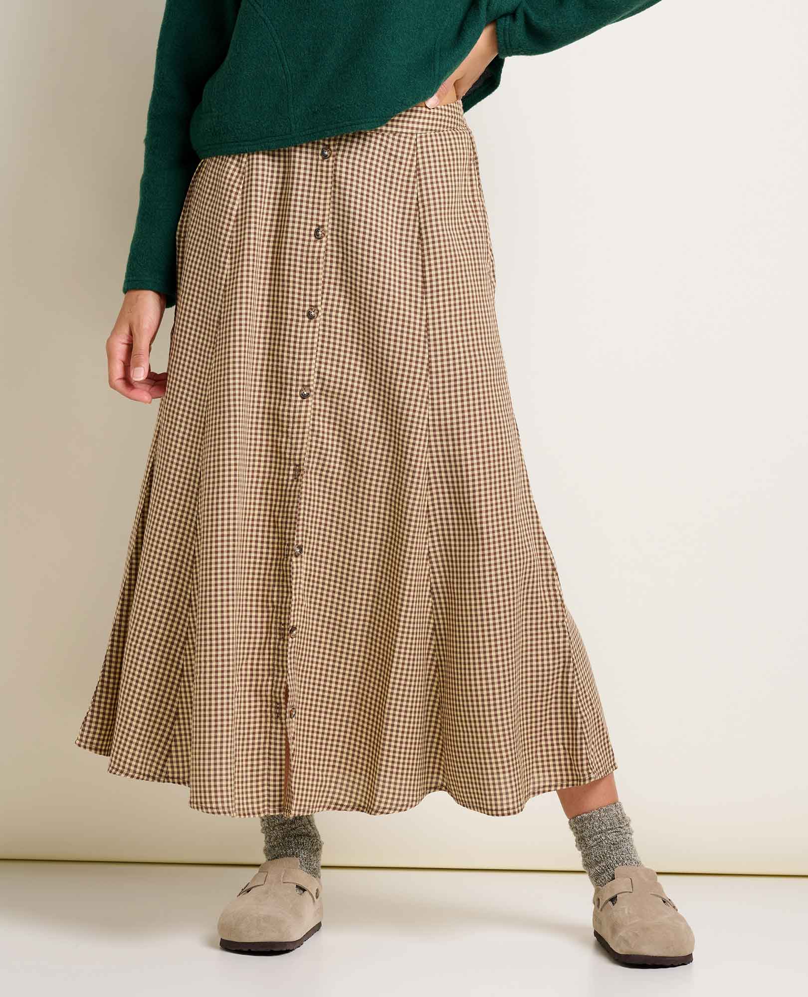 Women's Manzana Paneled Midi Skirt