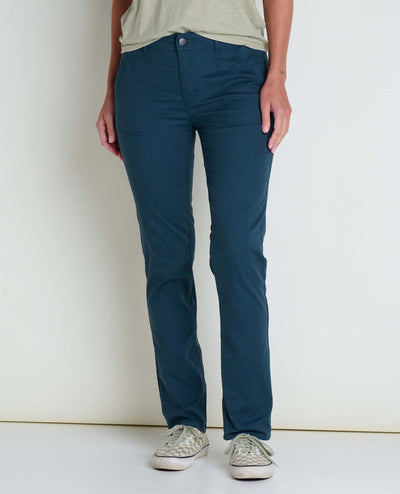 Toad&Co Women's Earthworks Slim Pant - Midnight