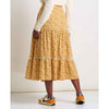 Women's Marigold Tiered Midi Skirt