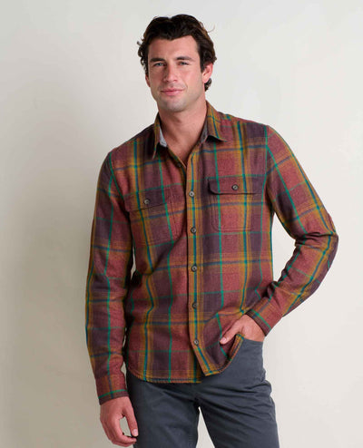 Toad&Co Men's Ranchero LS Shirt - Cinnamon