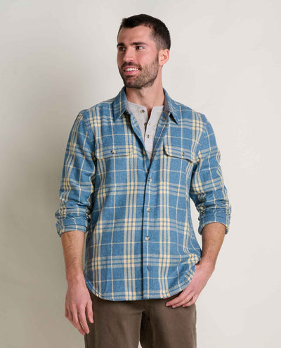 Toad&Co Men's Ranchero LS Shirt - Kyanite