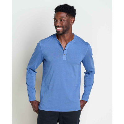 Toad&Co Men's Primo LS Henley - Kyanite