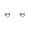 6161 - Tiny Charm Post Earrings - Fox