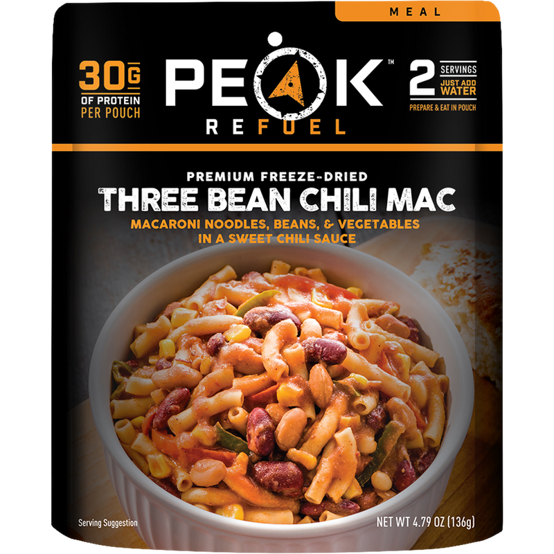 Peak Refuel Three Bean Chilli Mac (v)