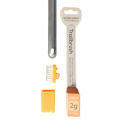 Trailbrush Ultra Light Toothbrush - Orange