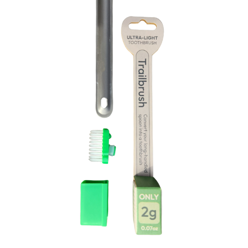 Trailbrush Ultra Light Toothbrush - Green