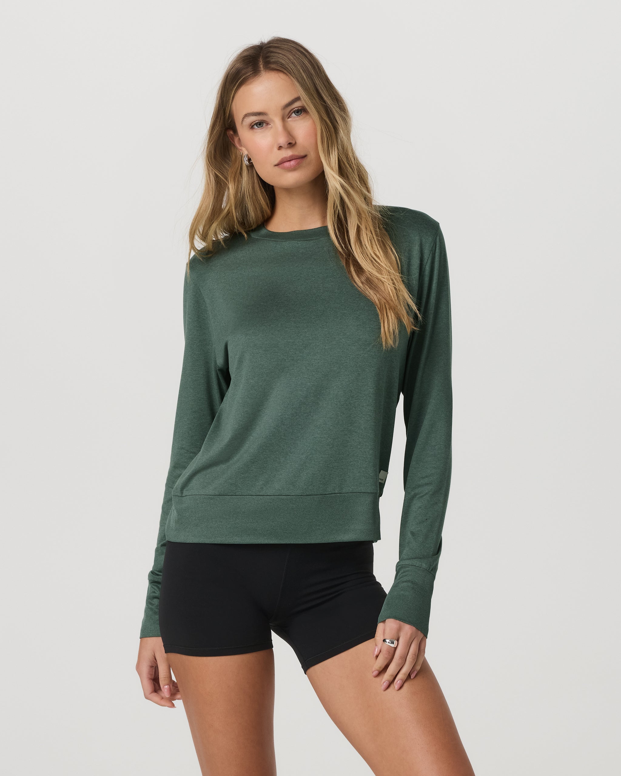 Vuori Daydream Crew - Agate Green Heather
