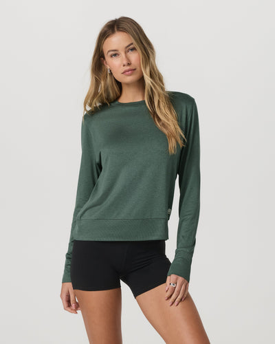 Vuori Daydream Crew - Agate Green Heather