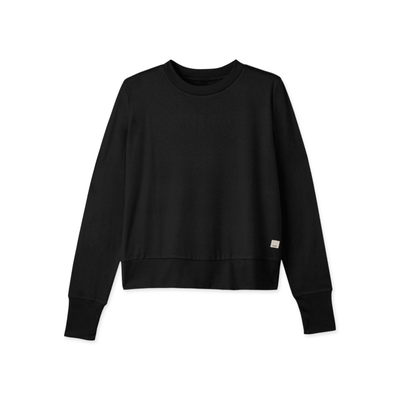 Vuori Women's Daydream Crew (VW133) - Black Heather