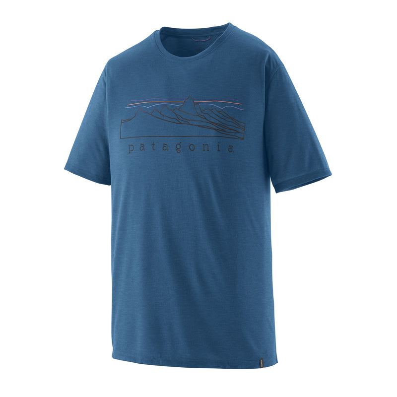 Mens Cap Cool Trail Shirt - Blue Sage