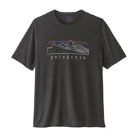 Mens Cap Cool Trail Shirt - Stratapeaks Ink Black
