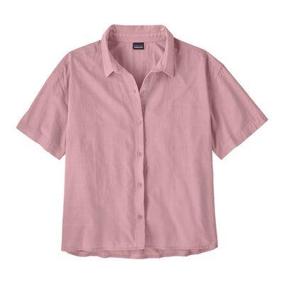 Womens Lightweight A C Shirt - Windowpane Dobby: Quiet Violet