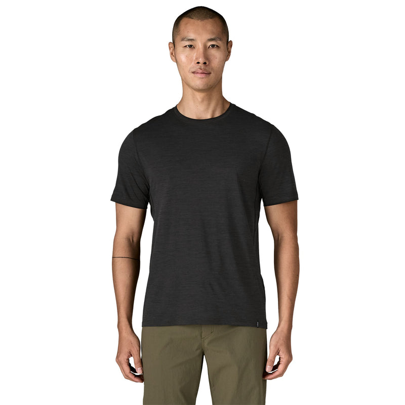 Mens Cap Cool Ultra Shirt - Black - Forge Grey X-Dye