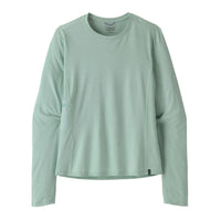 Womens Long Sleeved Cap Cool Sun Shirt - Thermal Blue - Thin Ice X-Dye