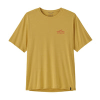 Mens Cap Cool Daily Shirt - Cloud Crag Limestone Yellow - Light Limestone Yellow X-Dye