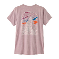 Womens Cap Cool Daily Shirt - Cloud Crag Quiet Violet