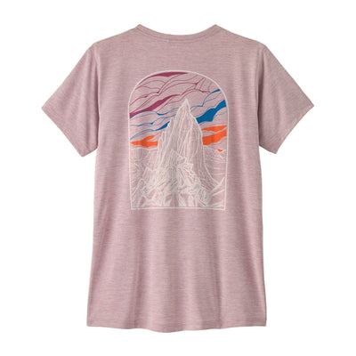 Womens Cap Cool Daily Shirt - Cloud Crag Quiet Violet