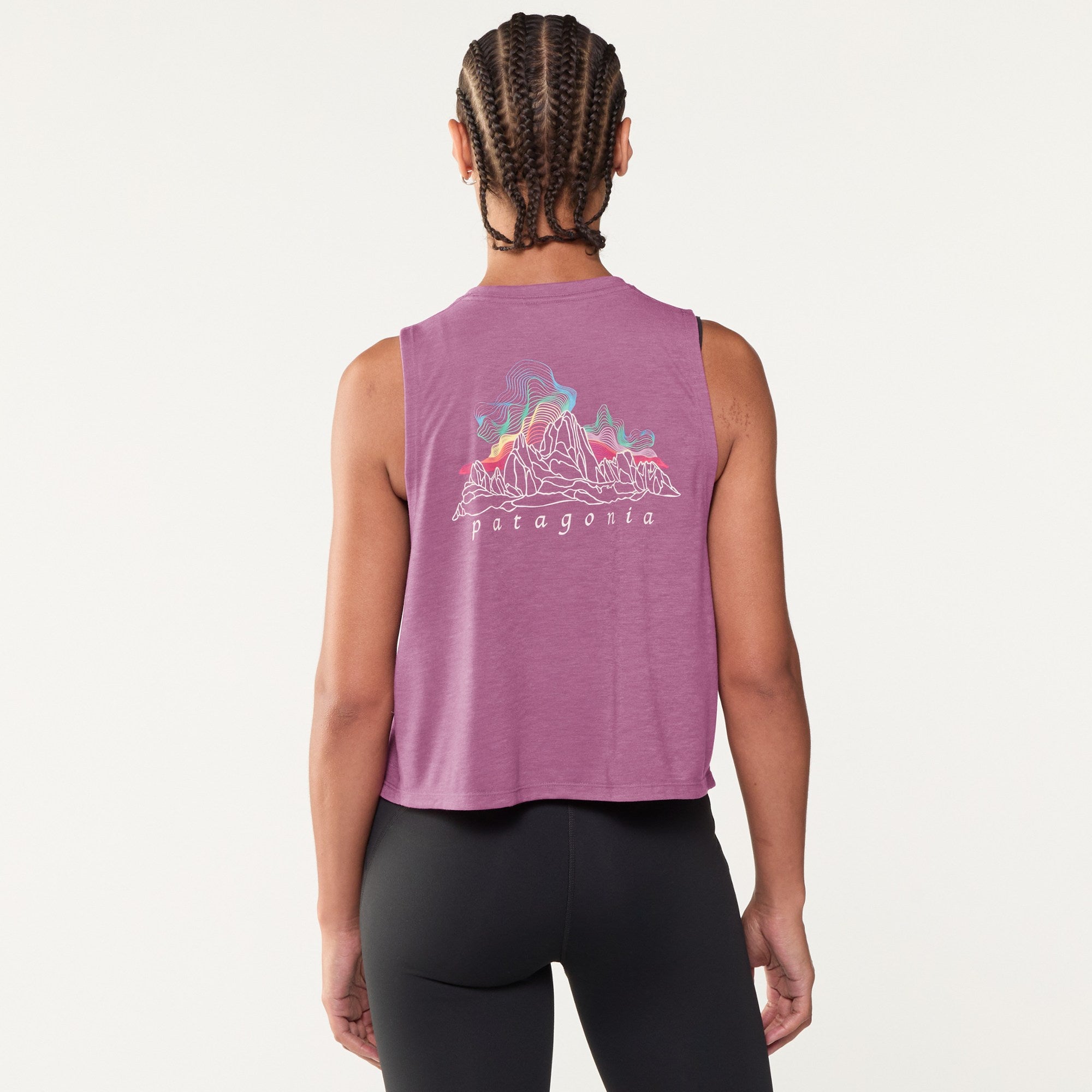 Women's Cap Cool Trail Cropped Tank