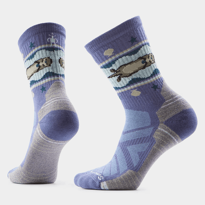 Smartwool Women's Hike Light Cushion Otter Float Crew Socks - Ash
