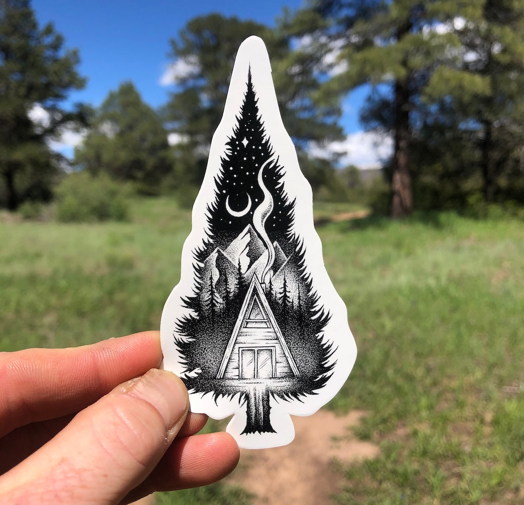 Sticker Art Cabin Sticker