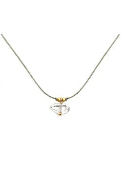 Bronwen 1198 Active Crystal Necklace, Silver, manufacturer catalogue photo