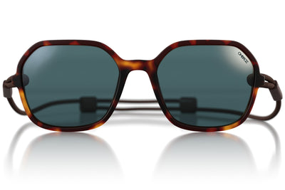 Ombraz Cammina Regular Sunglasses - Tortoise / Polarized Grey