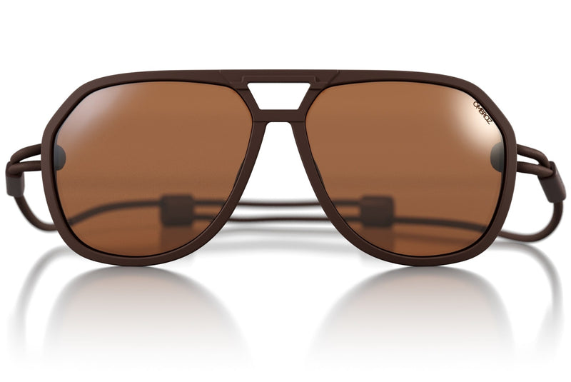Classics Regular Sunglasses - Matte Brown / Polarized Brown