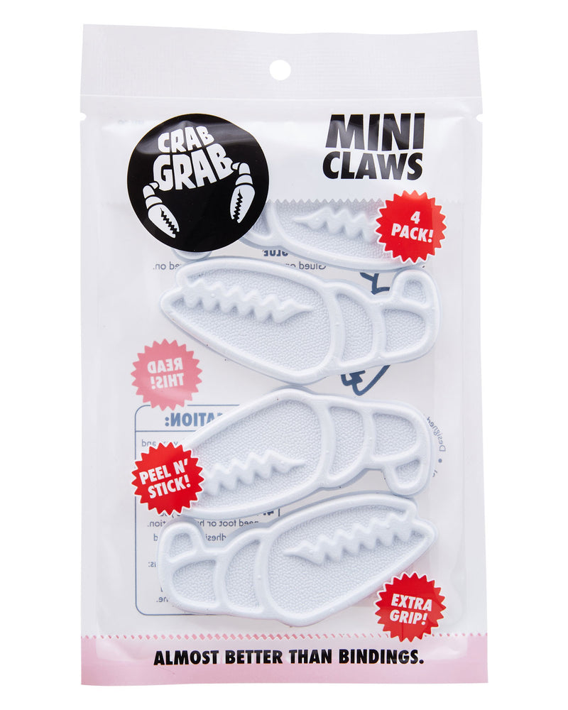 Crab Grab Mini Claws - White (package front)
