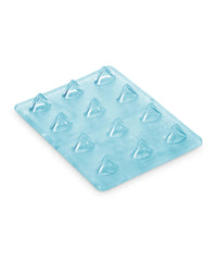 Mini Shark Teeth - Clear Blue