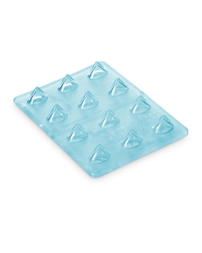 Mini Shark Teeth - Clear Blue