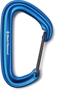 554565 Black Diamond Litewire Carabiner - BLUE