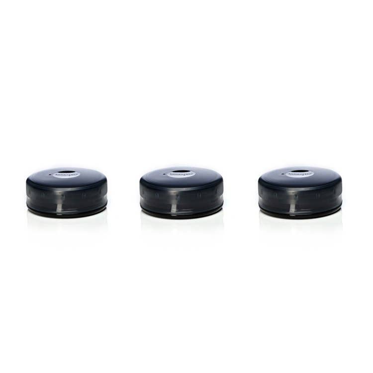 GoTubb 3-Pack - Reusable Storage Travel Container: Clear/Green/Blue / Medium