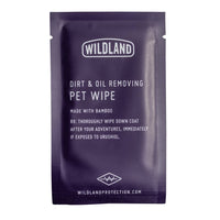 Dirt & Oil Removing Pet Wipes (single box of 5 wipes)