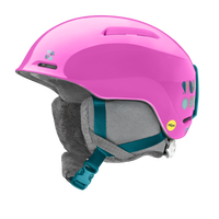 Glide Jr Mips Snowsport Helmet 2026 - Vivid Pink Hearts