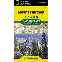 Mount Whitney Map