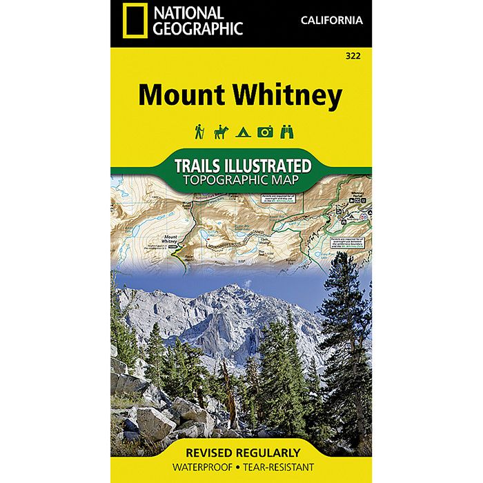 Mount Whitney Map