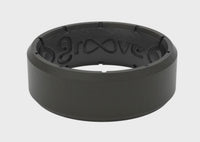 Mens Edge Ring - Black/Black