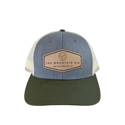 TMA Low Profile Trucker - Leather Easy Logo