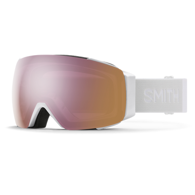 I O Mag Goggles 2027 - White Vapor / ChromaPop Everyday Rose Gold Mirror