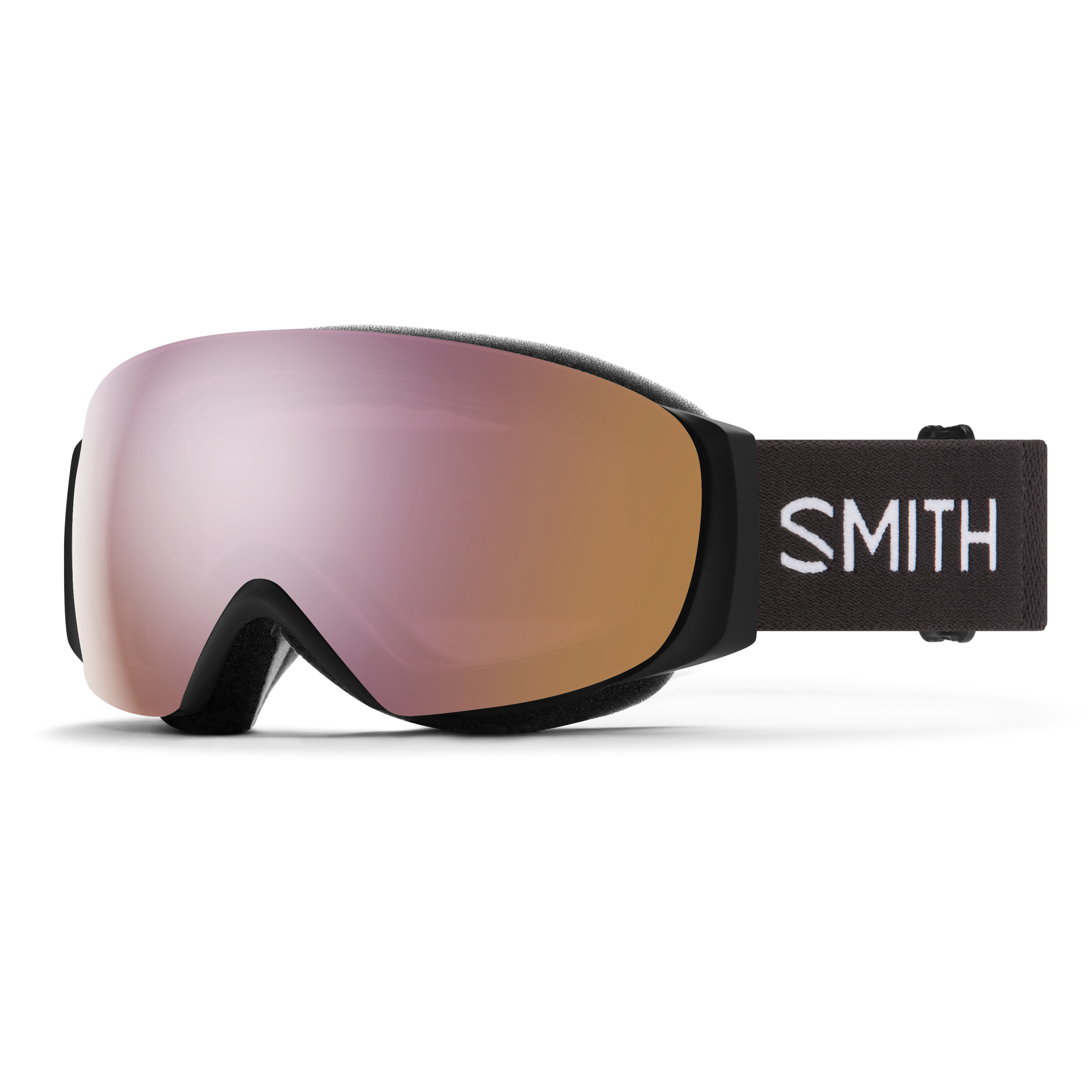 I O Mag S Goggles 2027 - Black / ChromaPop Everyday Rose Gold Mirror